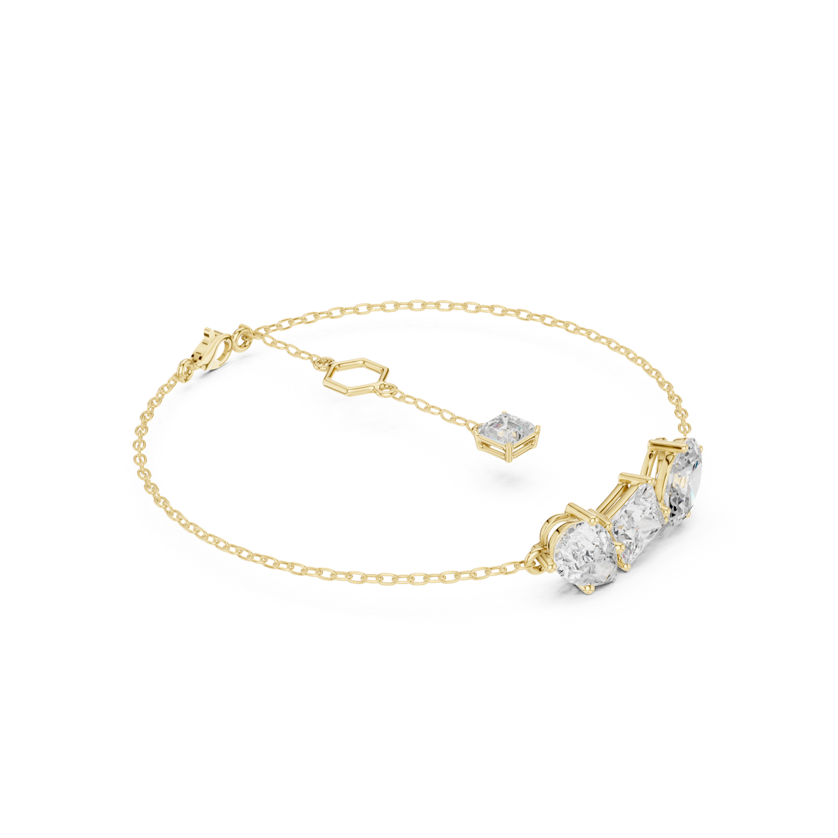Gold Bracelet SBWB (27), Yellow Gold, view 1
