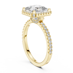 Gold Ring DDLR-057, Yellow Gold, view 1