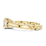 Gold Ring LR-0044, Yellow Gold, view 3