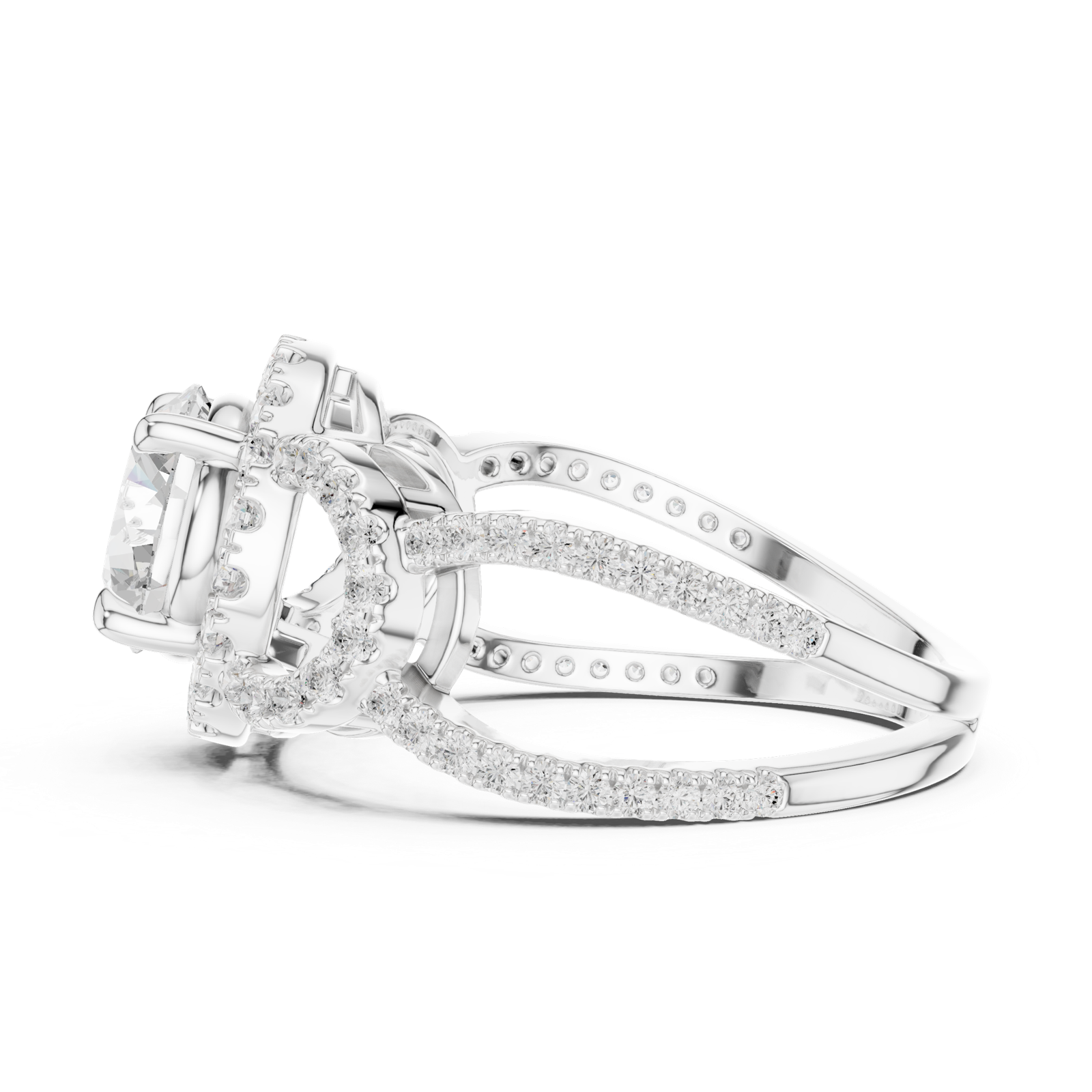 Gold Ring SBWR(71), White Gold, view 3