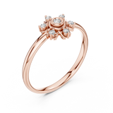 Gold Ring 1 (406), Rose Gold, view 2