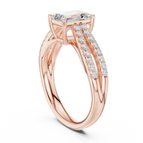 Gold Ring DDLR-712, Rose Gold, view 1