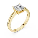 Gold Ring DDLR-1108, Yellow Gold, view 2