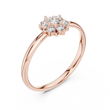 Gold Ring 1 (262), Rose Gold, view 2