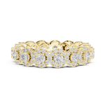 Gold Ring DDLR-307, Yellow Gold, view 3