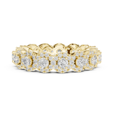 Gold Ring DDLR-307, Yellow Gold, view 3