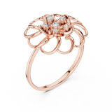 Gold Ring 1 (197), Rose Gold, view 2