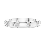 Gold Ring DDLR-352, White Gold, view 3