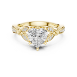 Gold Ring DDLR-934, Yellow Gold, view 4