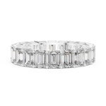 Gold Ring DDLR-207, White Gold, view 3