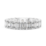 Gold Ring DDLR-207, White Gold, view 3