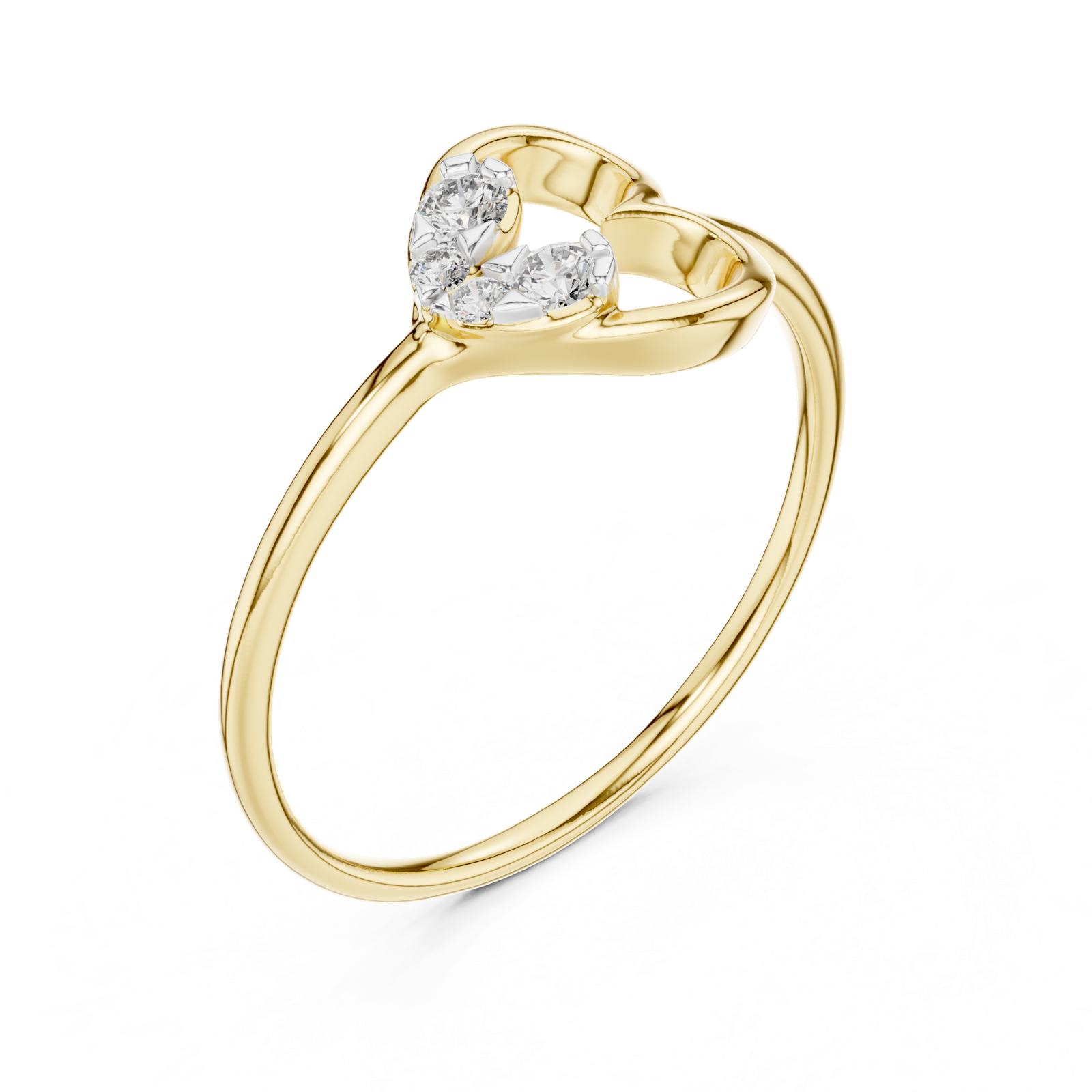 Gold Ring 12-10039@L, Yellow Gold, view 2