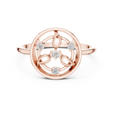 Gold Ring DR-6248, Rose Gold