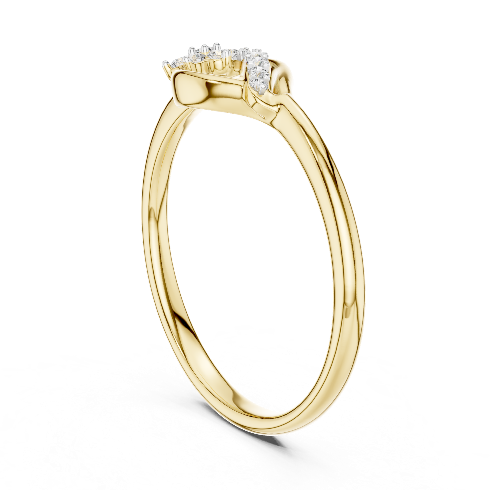 Gold Ring 12-10046@L, Yellow Gold, view 1