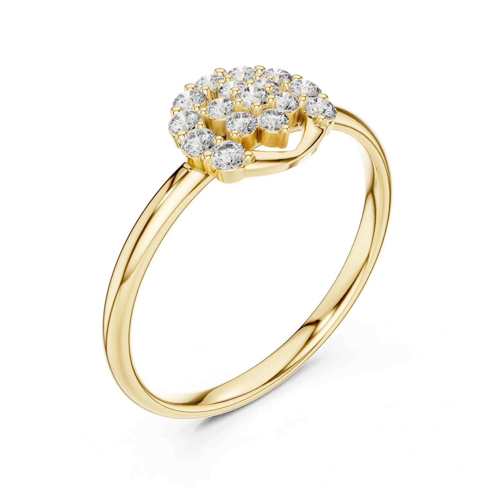 Gold Ring 1 (376), Yellow Gold, view 2