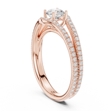 Gold Ring LR-0345, Rose Gold