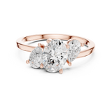 Gold Ring SBWR(10), Rose Gold, view 4