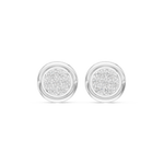 Gold Earrings SBER(44), White Gold