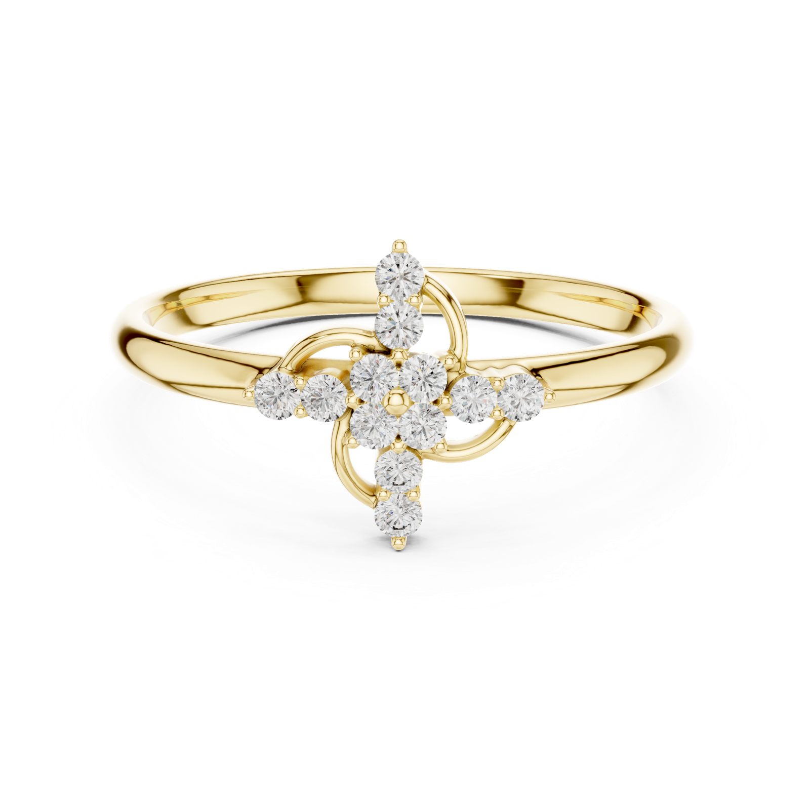 Gold Ring 1 (424), Yellow Gold, view 4