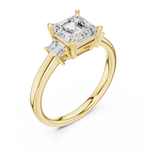 Gold Ring DDLR-867, Yellow Gold, view 2