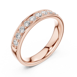 Gold Ring DDLR-577, Rose Gold, view 2