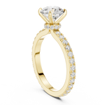 Gold Ring DDLR-787, Yellow Gold, view 1