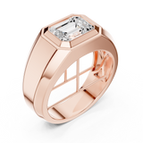 Gold Men's Ring GGR-0015, Rose Gold