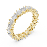 Gold Ring DDLR-313, Yellow Gold, view 2