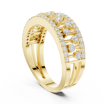 Gold Ring DDLR-775, Yellow Gold, view 1
