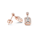 Gold Earrings 3-10011E_156_S, Rose Gold, view 1