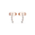 Gold Earrings SBER(32), Rose Gold