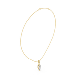 Gold Jewelry DDPO-009, Marquise center stone, Yellow Gold, view 1