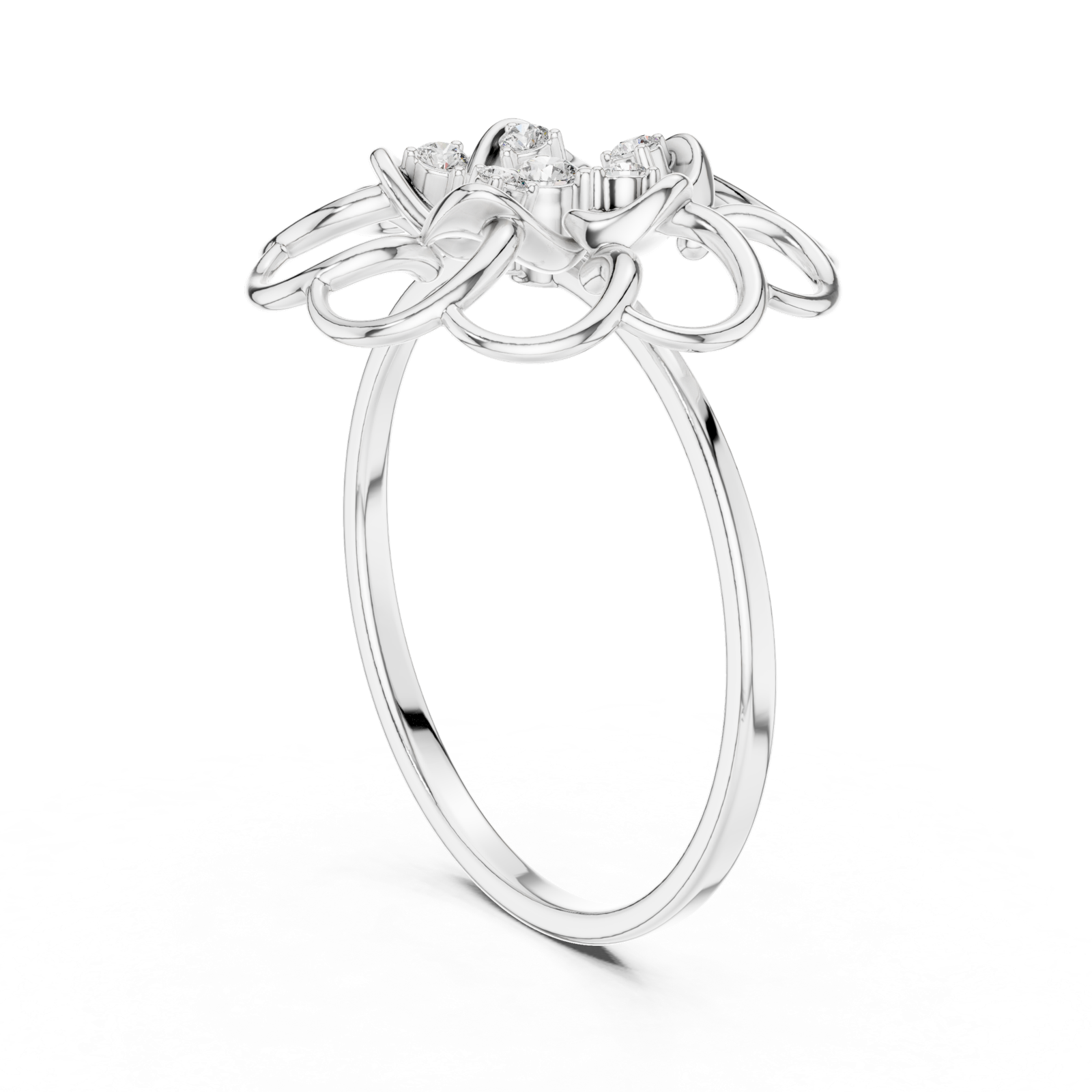 Gold Ring 1 (197), White Gold