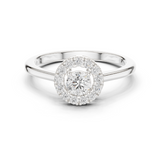 Gold Ring DDLR-833, White Gold