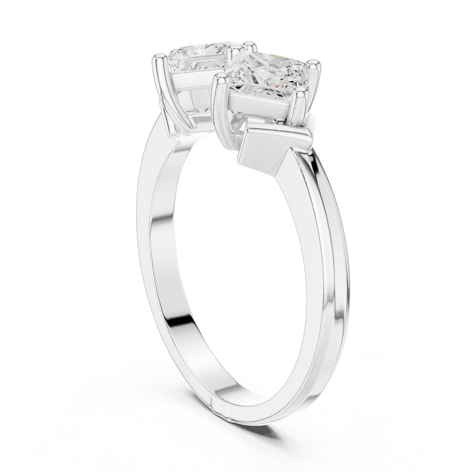 Gold Ring DDLR-484, White Gold