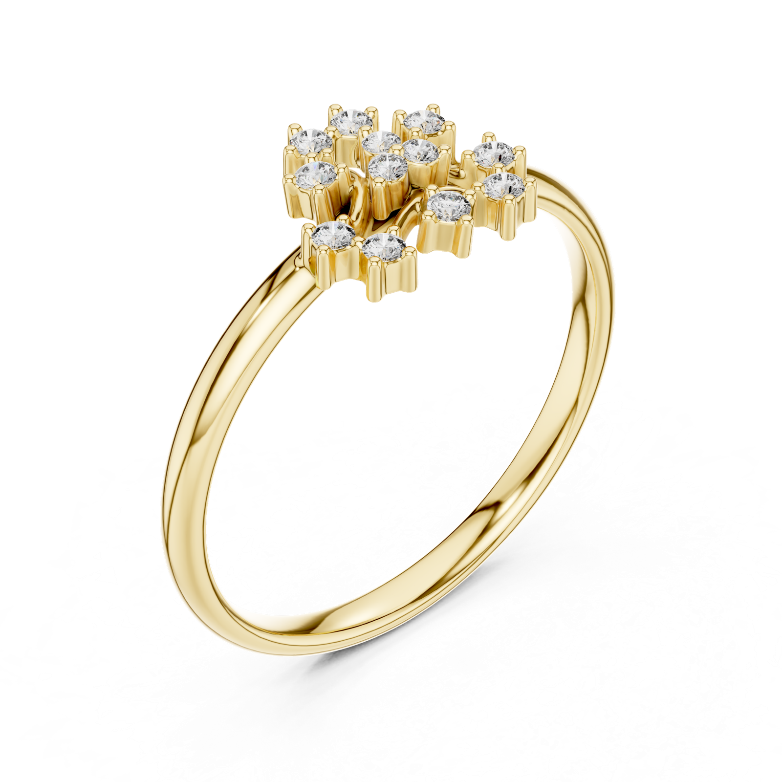 Gold Ring 1 (388), Yellow Gold, view 2
