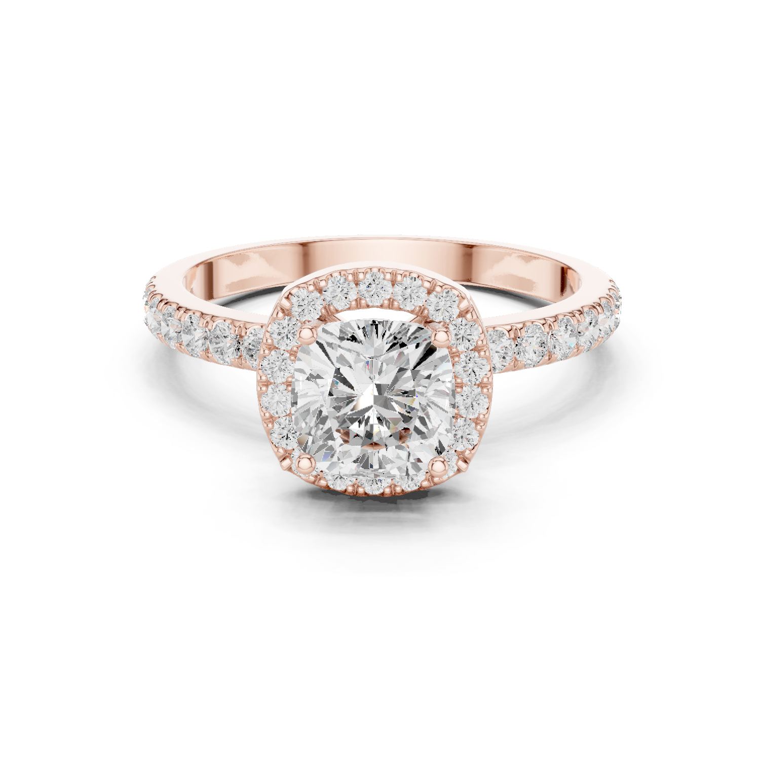 Gold Ring DDLR-1100, Rose Gold