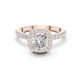 Gold Ring DDLR-1100, Rose Gold