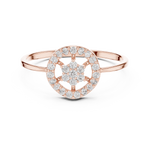 Gold Ring 1 (194), Rose Gold, view 4
