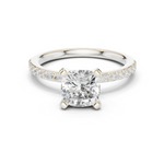 Gold Ring DDLR-885, White Gold