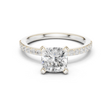 Gold Ring DDLR-885, White Gold