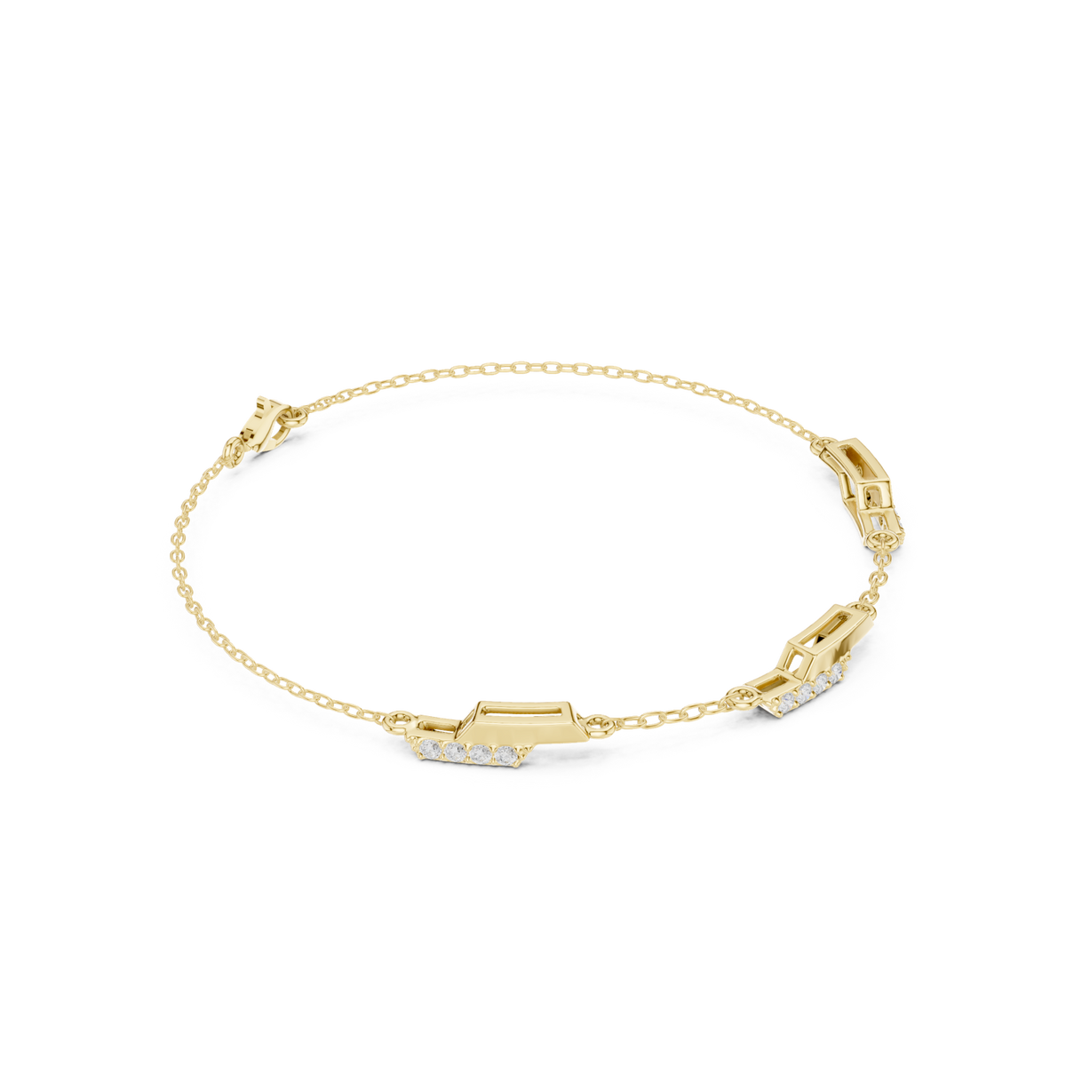 Gold Bracelet SBWB (4), Yellow Gold, view 1