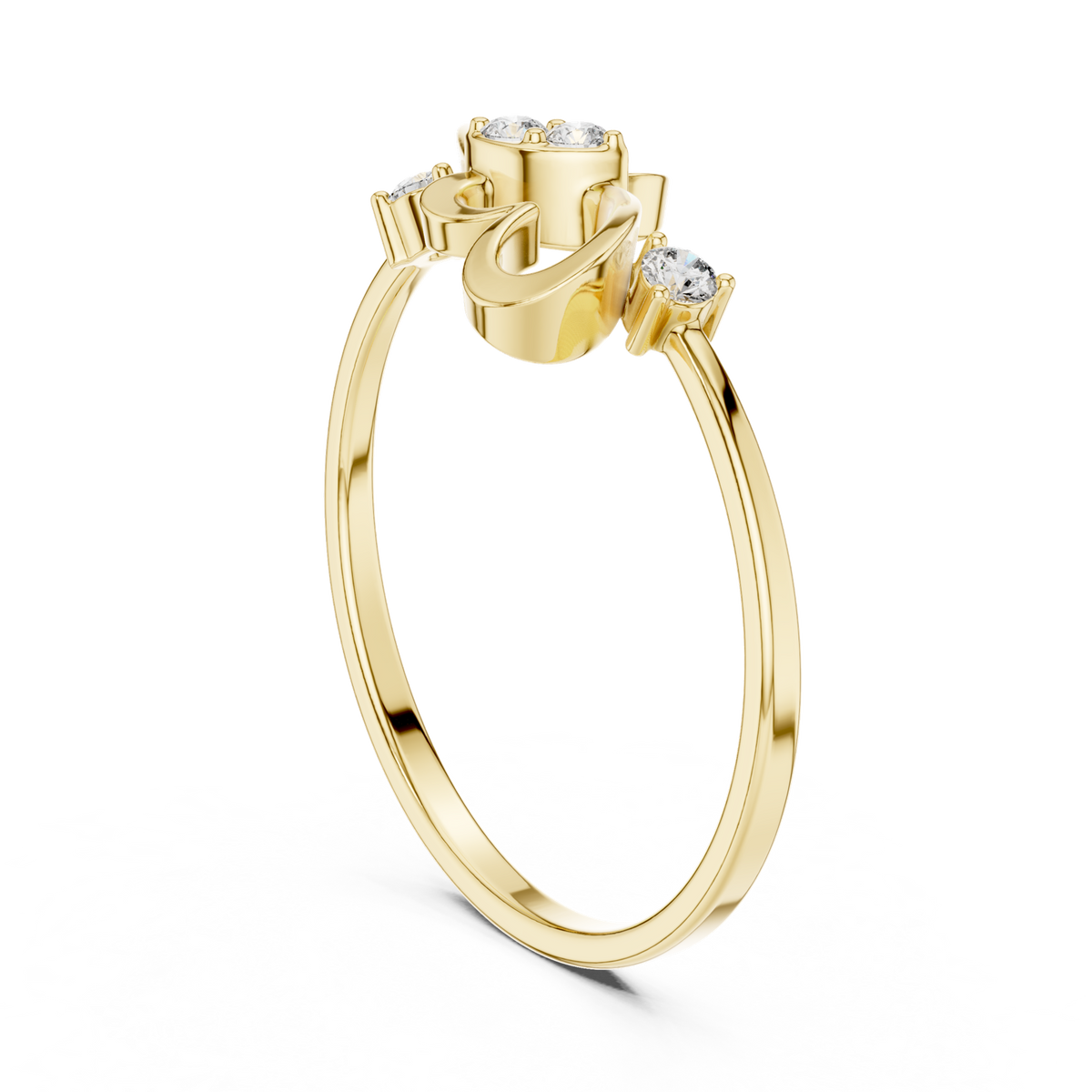 Gold Ring 1 (244), Yellow Gold, view 1