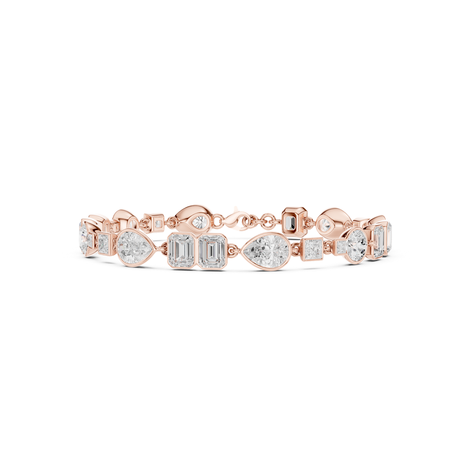 Gold Bracelet SBWB (42), Rose Gold, view 4