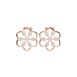 Gold Earrings 9-10018PE, Rose Gold