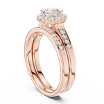 Gold Ring LR-0269, Rose Gold, view 1