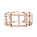 Gold Ring SBWR(48), Rose Gold, view 3