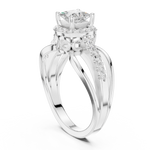 Gold Ring DDLR-486, White Gold
