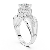 Gold Ring DDLR-486, White Gold
