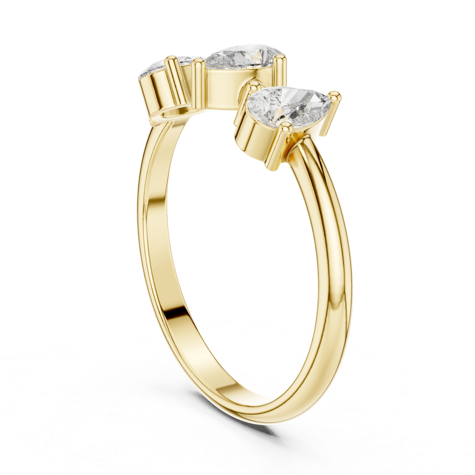 Gold Ring HLR-106, Yellow Gold